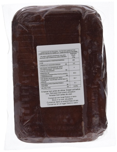 [pk0024] Fondant Marrón 1kg Pastkolor