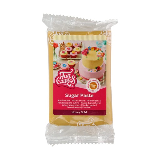 [F20265] Fondant Miel Dorada 250gr Funcakes