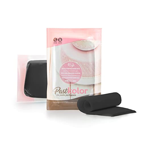 [PK0029] Fondant Negro 250gr Pastkolor