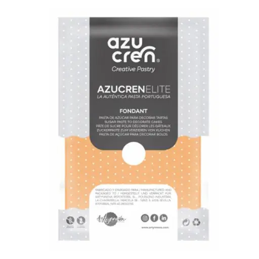 [ae00077] Fondant color piel 100gr. Azucren Elite