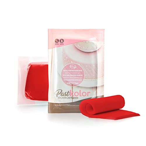 [PK0037] Fondant Rojo 250gr Pastkolor