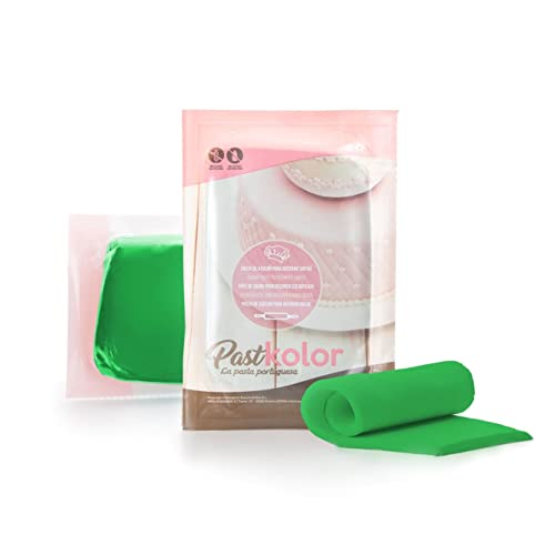 [PK0050] Fondant Verde 250gr Pastkolor