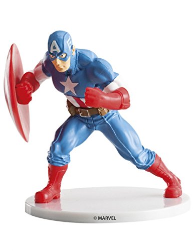 [347152] Figura Capitán América Avengers 9cm Dekora