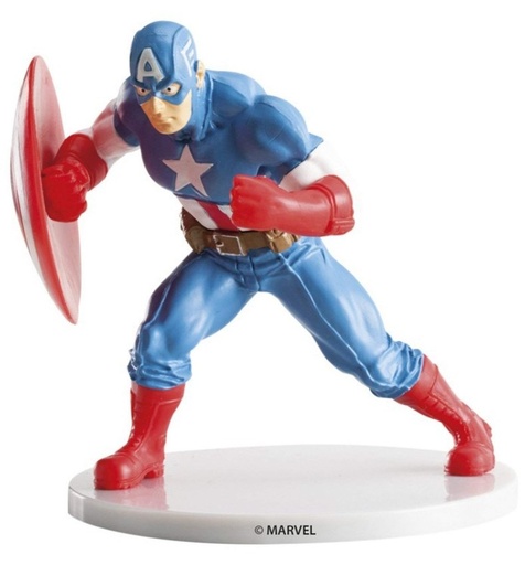 [347152] Figura capitán américa avengers 9cm Dekora