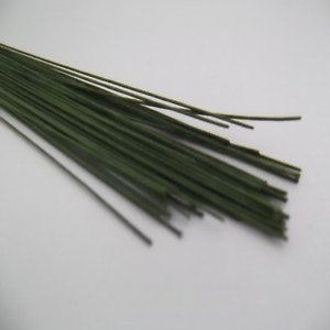 [1381G] Alambre para Flores Verde Calibre 18 20ud Culpitt