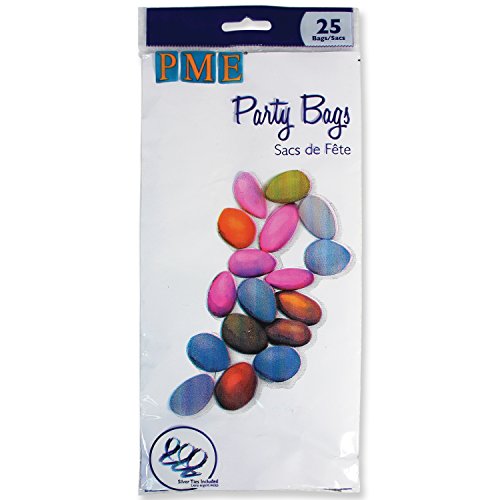 [BP500] Bolsa Dulces con Lazo Plata 229 x 102mm PME