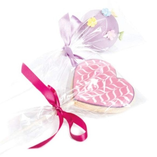 [0855926] Bolsa transparente para galletas y cakepops 50uds Decora