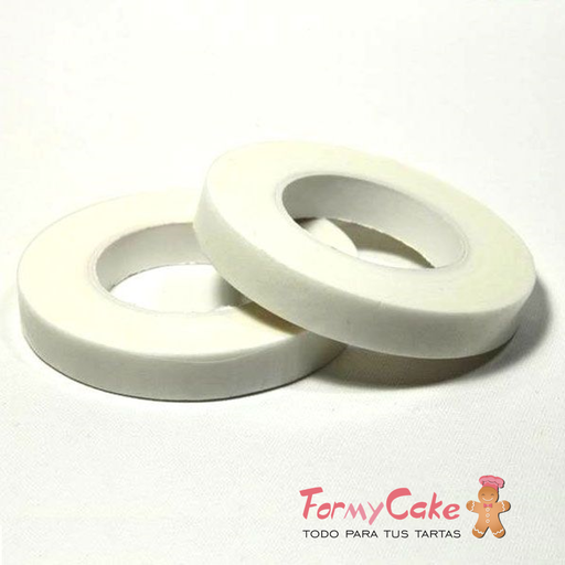 [DF0736] Cinta para Flores Blanca Dekofee