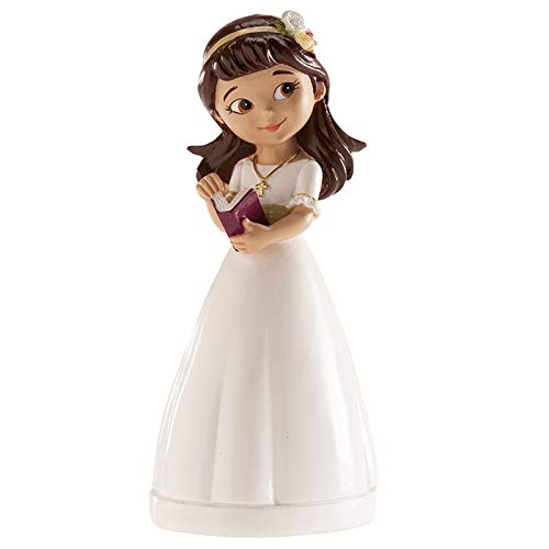 [315107] Figura para Tarta Comunión Niña con Diadema Dekora
