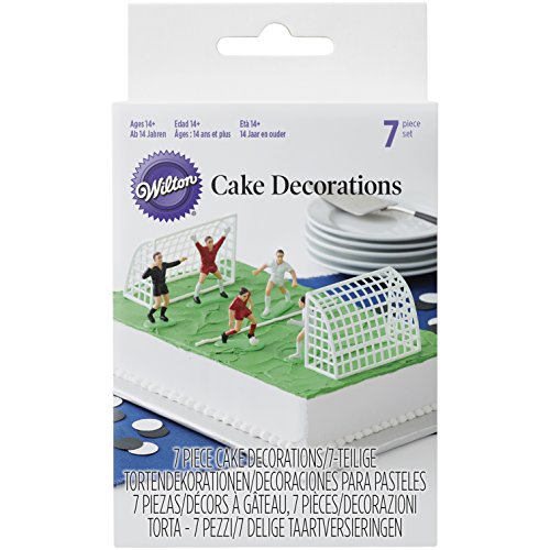 [03-9002] Kit Fútbol para Tartas 7 Piezas Wilton