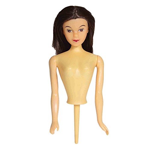 [DP201] Muñeca Castaña para Tartas PME
