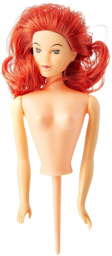[DP202] Muñeca pelirroja para tartas. PME