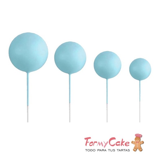 [AZ01937] Set Bolas Azul Claro Decorativas 20ud Azucren