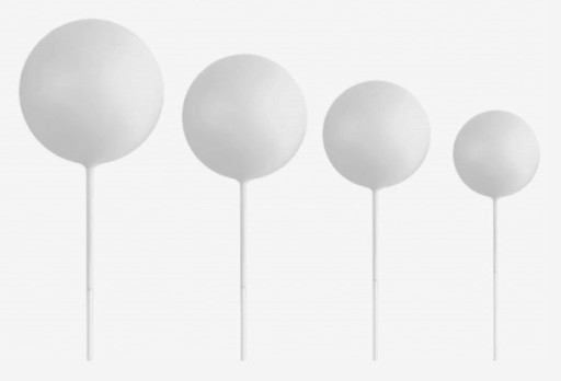 [AZ01935] Set bolas blancas decorativas 20ud Azucren