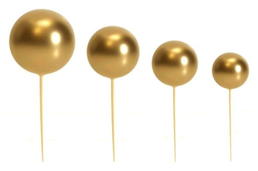 [AZ01933] Set bolas doradas decorativas 20ud Azucren