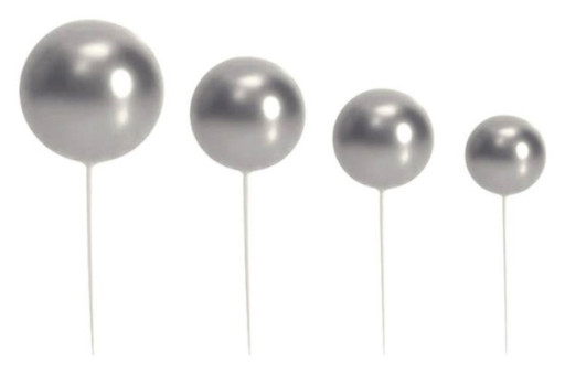 [AZ01934] Set bolas plateadas decorativas 20ud Azucren