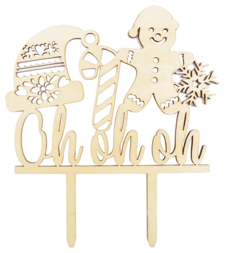 [SC4998] Topper Madera Oh Oh Oh ScrapCooking