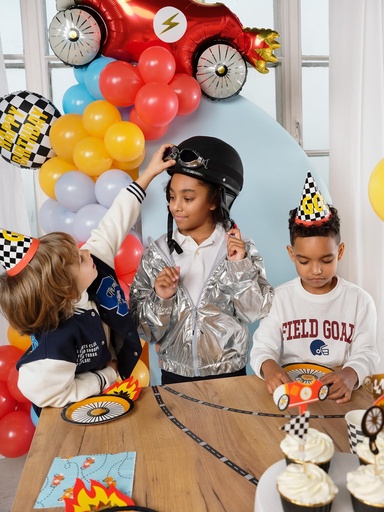 [KPM34] Topper Para Cupcakes Vehículos 4ud Partydeco
