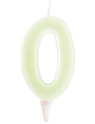 [345271] Vela Fluorescente 6cm Número 5 Dekora