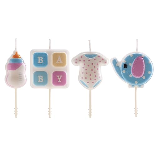 [345403] Velas My baby 4ud Dekora