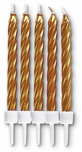 [910140] Velas para Tartas Azules 10ud Städter