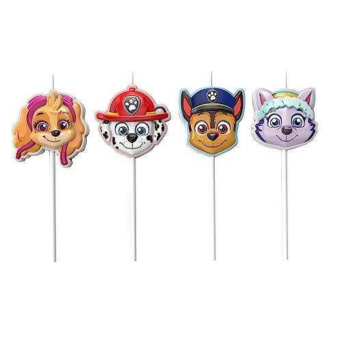 [346249] Velas Patrulla Canina 4ud Dekora