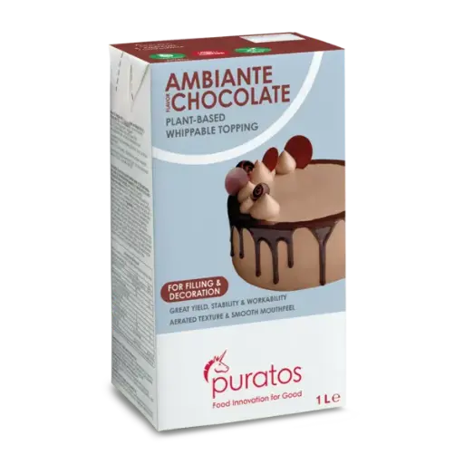 [4023818] Nata vegetal sabor chocolate Ambiante 1L. Puratos
