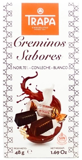 [000721] Bombones Creminos Sabores 48gr Trapa
