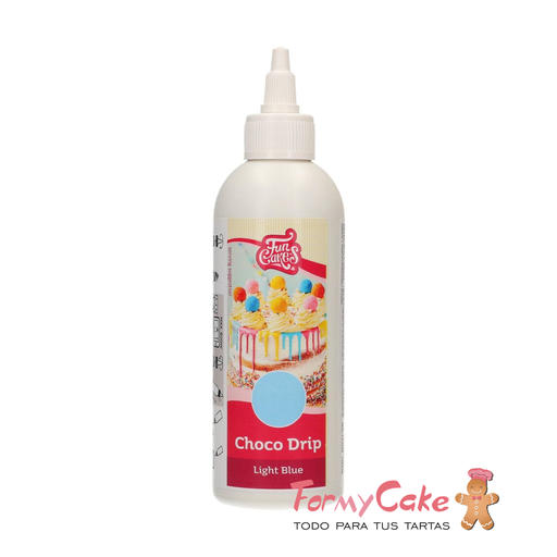 [F54220] Choco Drip Azul Claro 180gr. Funcakes