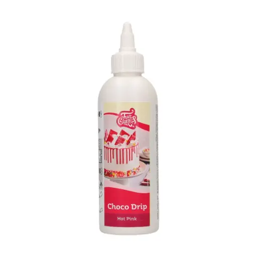 [F54235] Choco drip fucsia 180gr. Funcakes
