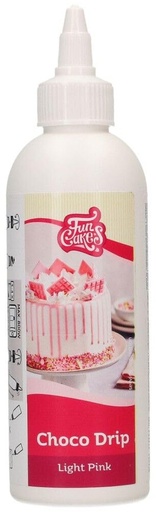 [F54215] Choco Drip Rosa Claro 180gr. Funcakes
