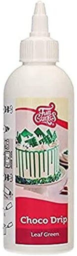 [F54285] Choco Drip Verde Hoja 180gr. Funcakes