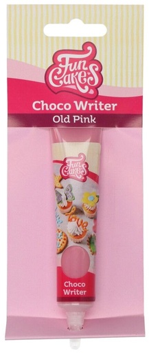 [F57045] Choco Writer Rosa Viejo 25gr. Funcakes