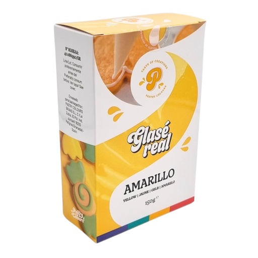 [P010060] Glasé Real Amarillo 150gr Pastry Colours