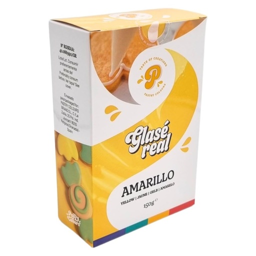 [P010060] Glasé real amarillo 150gr Pastry Colours