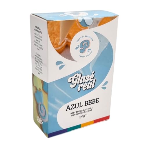 [P010059] Glasé Real Azul Bebé 150gr Pastry Colours