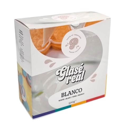 [P010053] Glasé Real Blanco 500gr Pastry Colours