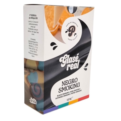 [P010058] Glasé Real Negro 150gr Pastry Colours