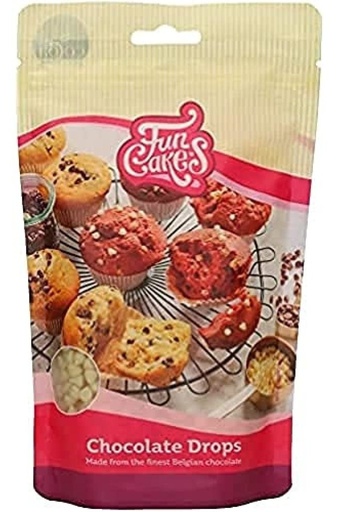 [F30130] Gotas chocolate blanco 350gr Funcakes