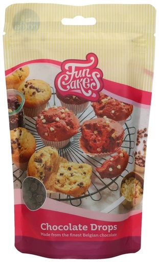 [F30120] Gotas Chocolate Negro 350gr Funcakes