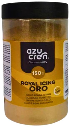 [AZ01568] Royal Icing oro 150gr. Azucren