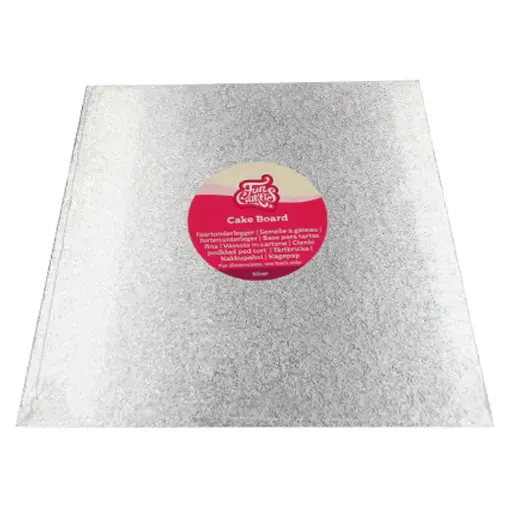 [F80710] Base cuadrada para tartas 35cm Espesor 3mm. Funcakes