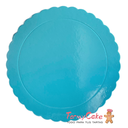 [de68429] Base Ondulada Extrafuerte Azul 20cm