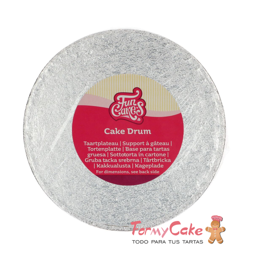 [SWK0931] Base Redonda Gruesa para Tartas 15cm Pastkolor