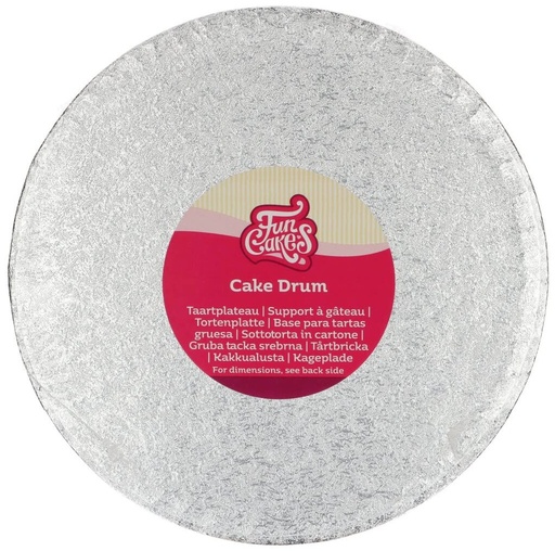 [F80800] Base Redonda Gruesa para Tartas 22,5cm Funcakes