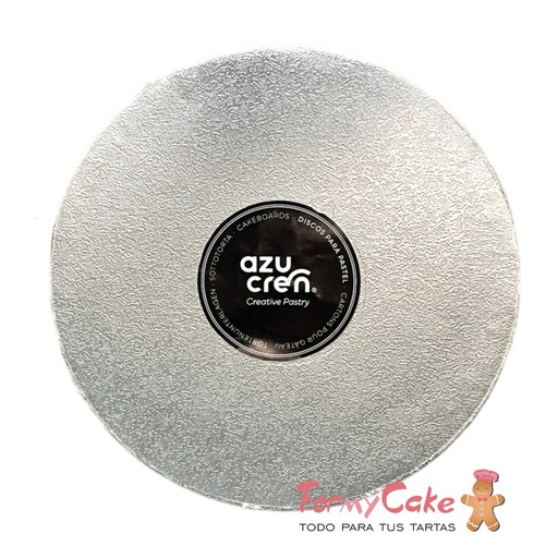 [AZ01406] Base Redonda Gruesa para Tartas 40cm Azucren