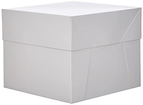 [0339481] Caja Blanca para Tartas 30,5x30,5x25cm Decora
