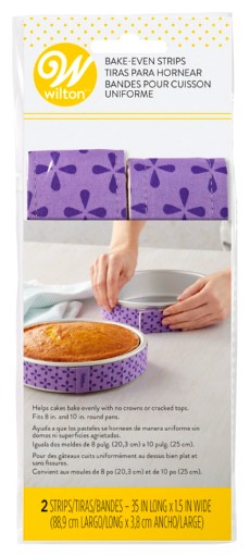 [02-0-0186] Cintas para horneado 2ud Wilton