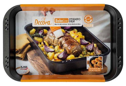 [0125739] Molde Antihaderente 41x26,5x6 Línea Bake & Cook Decora