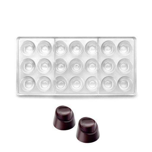 [799405] Molde de Bombones Cónico Clásico de Policarbonato Ibili